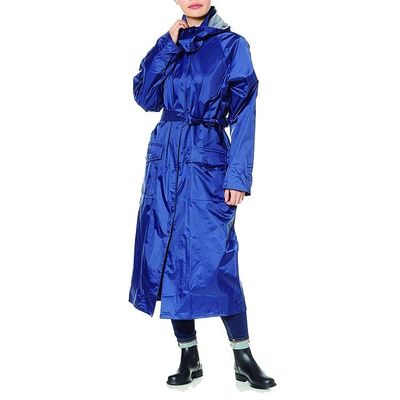 เสื้อกันฝนกันน้ำแบบเต็มตัวของผู้หญิงที่สามารถนำกลับมาใช้ใหม่ได้พร้อมฮูด SGS