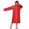 เสื้อกันฝนโพลีเอสเตอร์ BSCI, เสื้อปอนโชฝนลายพราง 100*130ซม. กันน้ำ