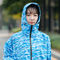 เสื้อกันฝน Pu สำหรับผู้หญิงน้ำหนักเบา Multipattern 0.1mm ความหนาลวงตา