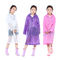 เสื้อปอนโชฝน 100% EVA สำหรับเด็ก สไตล์โบฮีเมียน ODM มีจำหน่ายพร้อมฮู้ด
