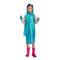 ODM เสื้อกันฝนเด็กใสหนา 0.25 มม. เสื้อกันฝนพร้อมฮู้ด