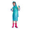 ODM เสื้อกันฝนเด็กใสหนา 0.25 มม. เสื้อกันฝนพร้อมฮู้ด